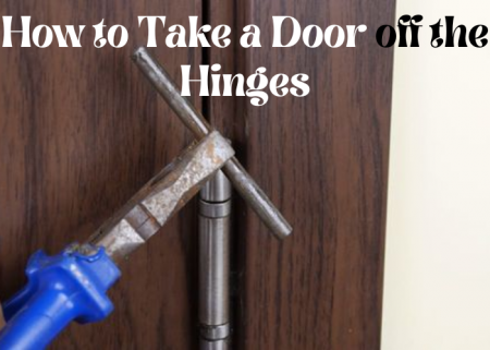 How to Take a Door off the Hinges | Moxho